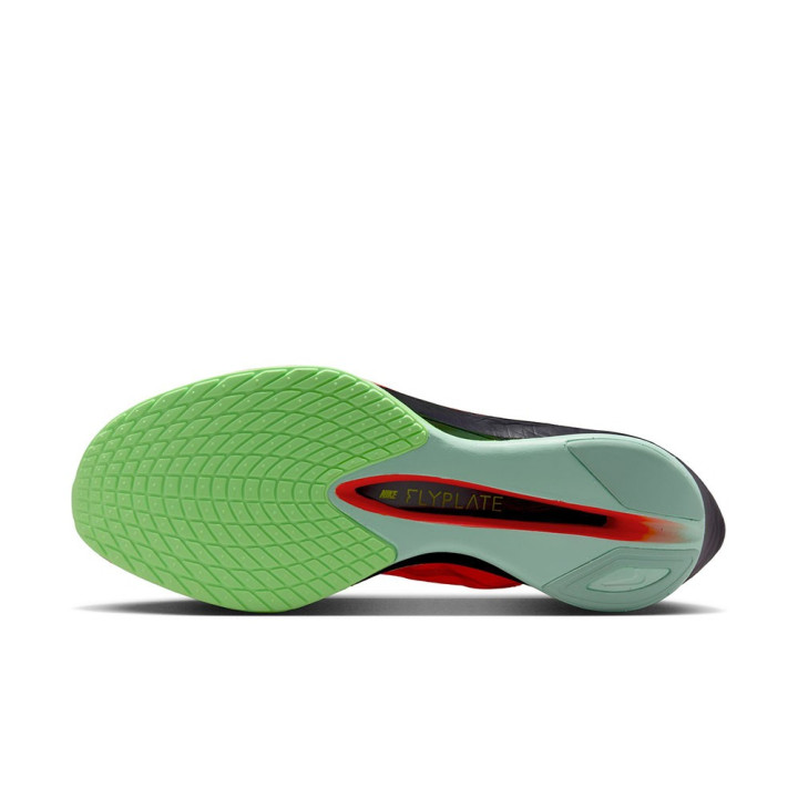 Nike Zoomx Vaporfly Next 4% Bright Crimson Lime Blast - Scarpe Running Uomo