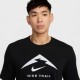 Nike Dri-FIT Maglietta Trail Running Nero Uomo
