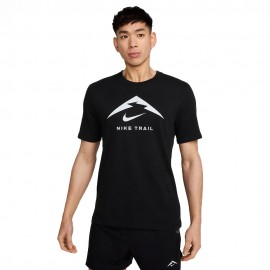 Nike Dri-FIT Maglietta Trail Running Nero Uomo