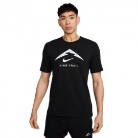 Nike Dri-FIT Maglietta Trail Running Nero Uomo