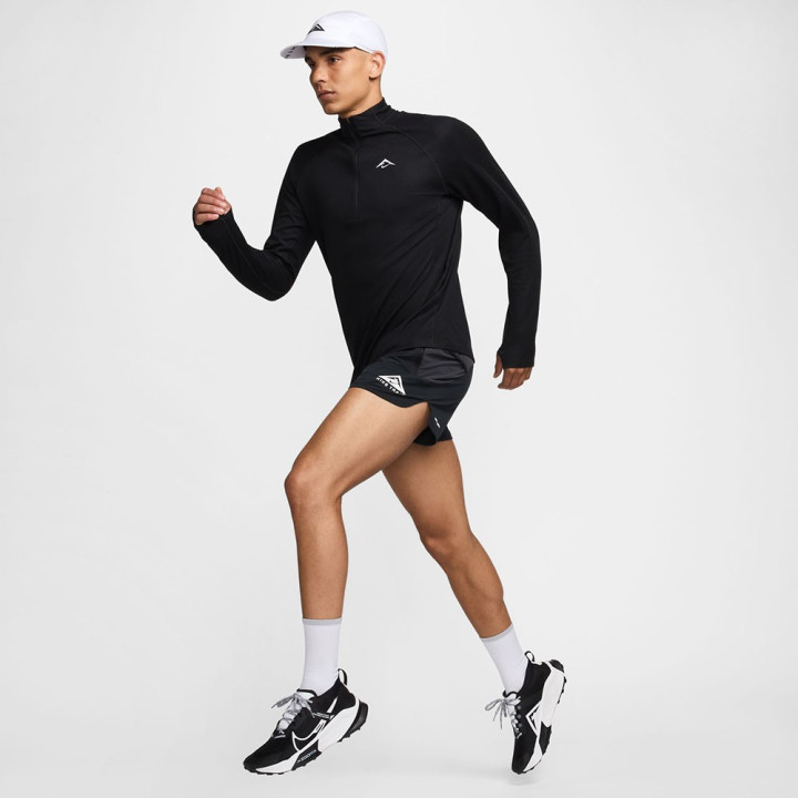 Nike Trail Maglia Trail Running Nero Uomo