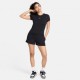 Nike T-Shirt Logo Piccolo Nero Donna