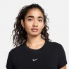 Nike T-Shirt Logo Piccolo Nero Donna