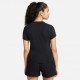 Nike T-Shirt Logo Piccolo Nero Donna