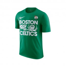 Nike Maglia Basket Nba Boston Celtics Courtside Tioy Verde Bianco Uomo
