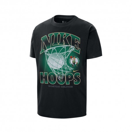 Nike Maglia Basket Nba Vtg Boston Celtics Max90 Nero Bianco Uomo