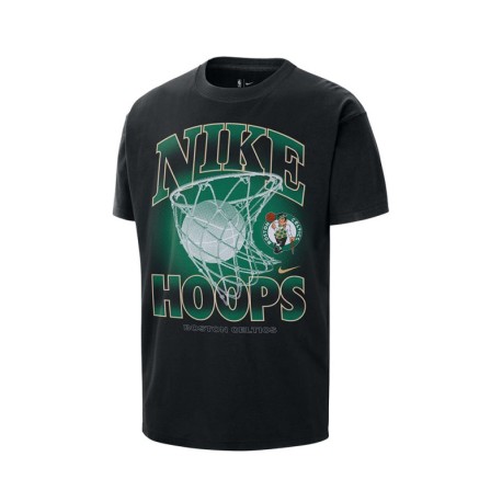 Nike Maglia Basket Nba Vtg Boston Celtics Max90 Nero Bianco Uomo
