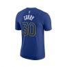 Nike Maglia Basket Nba Warriors Select Blu Giallo Uomo