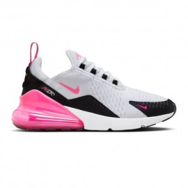 Nike Air Max 270 Bianco Fucsia Nero - Sneakers Donna