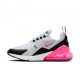 Nike Air Max 270 Bianco Fucsia Nero - Sneakers Donna