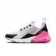Nike Air Max 270 Bianco Fucsia Nero - Sneakers Donna
