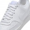 Nike Court Vision Low Bianco Bianco - Sneakers Donna