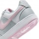 Nike Court Vision Low Platino Rosa Bianco - Sneakers Donna