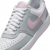 Nike Court Vision Low Platino Rosa Bianco - Sneakers Donna