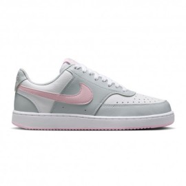 Nike Court Vision Low Platino Rosa Bianco - Sneakers Donna
