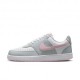 Nike Court Vision Low Platino Rosa Bianco - Sneakers Donna