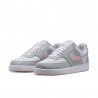 Nike Court Vision Low Platino Rosa Bianco - Sneakers Donna
