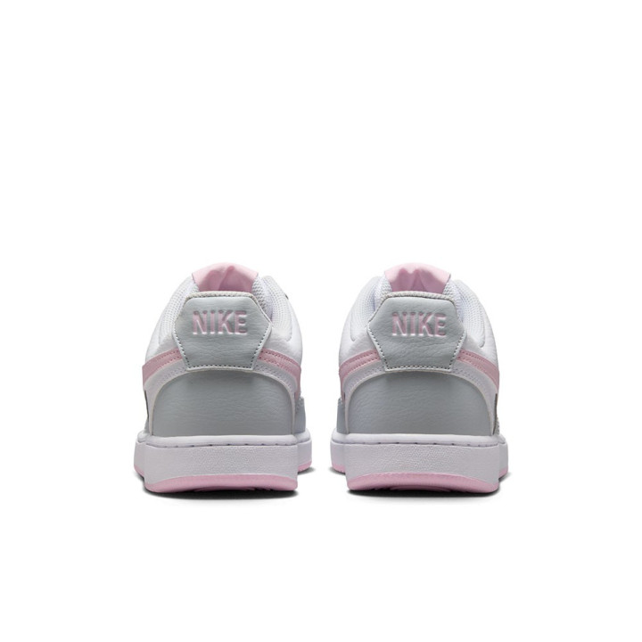 Nike Court Vision Low Platino Rosa Bianco - Sneakers Donna