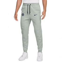 Nike Pantaloni Allenamento Calcio Inter Tech Express Grigio Blu Uomo