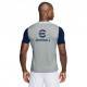 Nike Maglia Maniche Corte Inter Training Grigio Blue Uomo