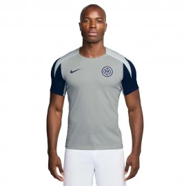 Nike Maglia Maniche Corte Inter Training Grigio Blue Uomo