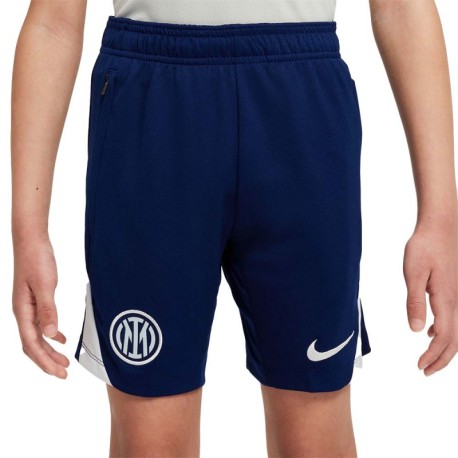 Nike Pantaloncini Calcio Inter Strike Training Blu Grigio Bambino