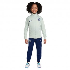 Nike Tuta Calcio Inter Strike Training Grigio Blu Ragazzo