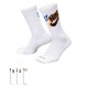 Nike Calza Alta Logo Fantasia Bianco