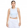 Nike Sportswear Essentials Canotta Crop Azzurro Donna