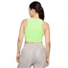 Nike Sportswear Essentials Canotta Crop Lime Donna