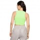 Nike Sportswear Essentials Canotta Crop Lime Donna