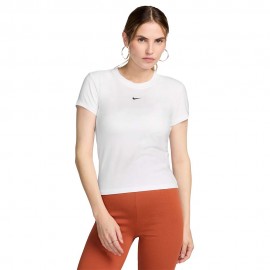 Nike Sportswear Chill Knit T-Shirt Bianco Donna