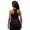 Nike Jordan Canotta Crop Nero Donna