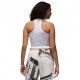 Nike Jordan Canotta Crop Bianco Donna