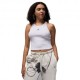 Nike Jordan Canotta Crop Bianco Donna