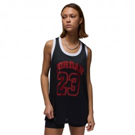 Nike Jordan Canotta Mesh Nero Donna