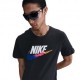 Nike Sportswear T-Shirt Logo Nero Uomo