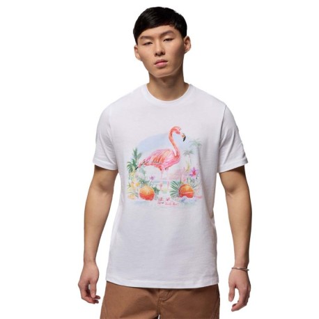 Nike Jordan Flight Essentials T-Shirt Fantasia Bianco Uomo