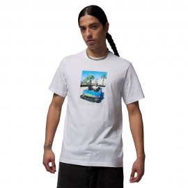 Nike Jordan Brand T-Shirt Fantasia Bianco Uomo
