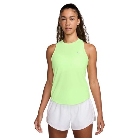 Nike Canotta Dri-Fit Barely Volt Reflective Argento Donna
