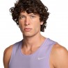 Nike Canotta Dri-Fit Miler Hydrangeas Reflective Argento Uomo