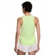 Nike Canotta Dri-Fit One Swoosh Barely Volt Donna
