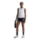Nike Canotta Dri-Fit One Swoosh Bianco Donna