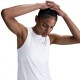 Nike Canotta Dri-Fit One Swoosh Bianco Donna