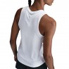 Nike Canotta Dri-Fit One Swoosh Bianco Donna