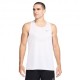 Nike Canotta Dri-Fit Stride Bianco Reflective Argento Uomo