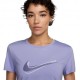 Nike Maglia Running Dri-Fit One Swoosh Lilac Ice Donna