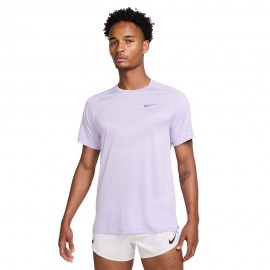 Nike Maglia Running Dri-Fit Stride Hydrangeas Reflective Argento Uomo