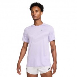 Nike Maglia Running Dri-Fit Stride Hydrangeas Reflective Argento Uomo