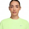 Nike Maglia Running Dri-Fit Swift Barely Volt Reflective Argento Donna